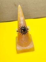 انگشتر طرح خورشید طلایی