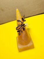 انگشتر طرح شاخه و یرگ