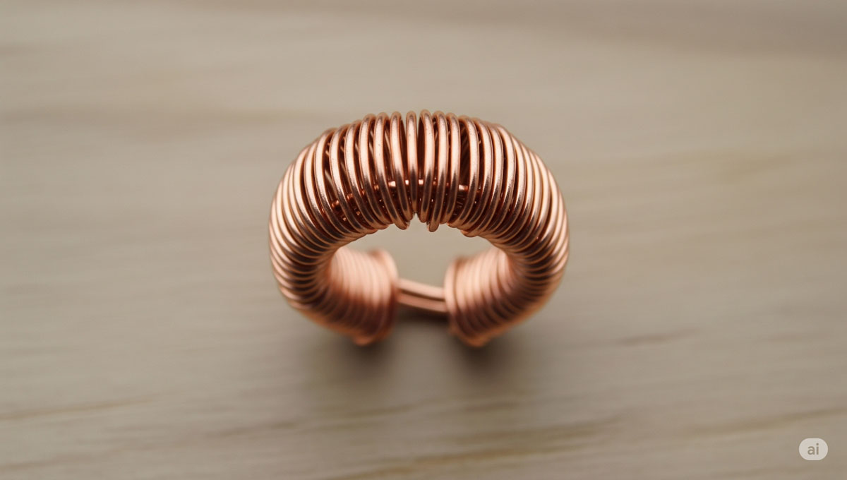 ساخت انگشتر بدلی با سیم