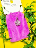 گردنبند پاکتی طرح قنچه گل