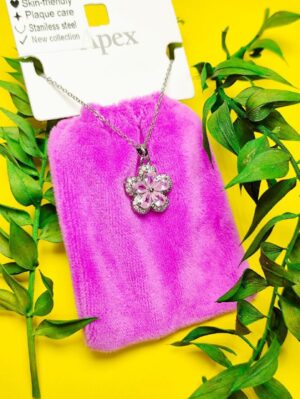 گردنبند پاکتی طرح قنچه گل