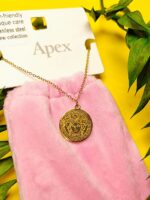 گردنبند پاکتی طرح ورساچه