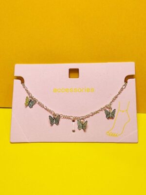 پابند زنجیری طرح پروانه ای