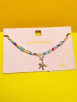 پابند سنگی زنجیری طرح ستاره ای