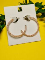 گوشواره طرح سنگ دار