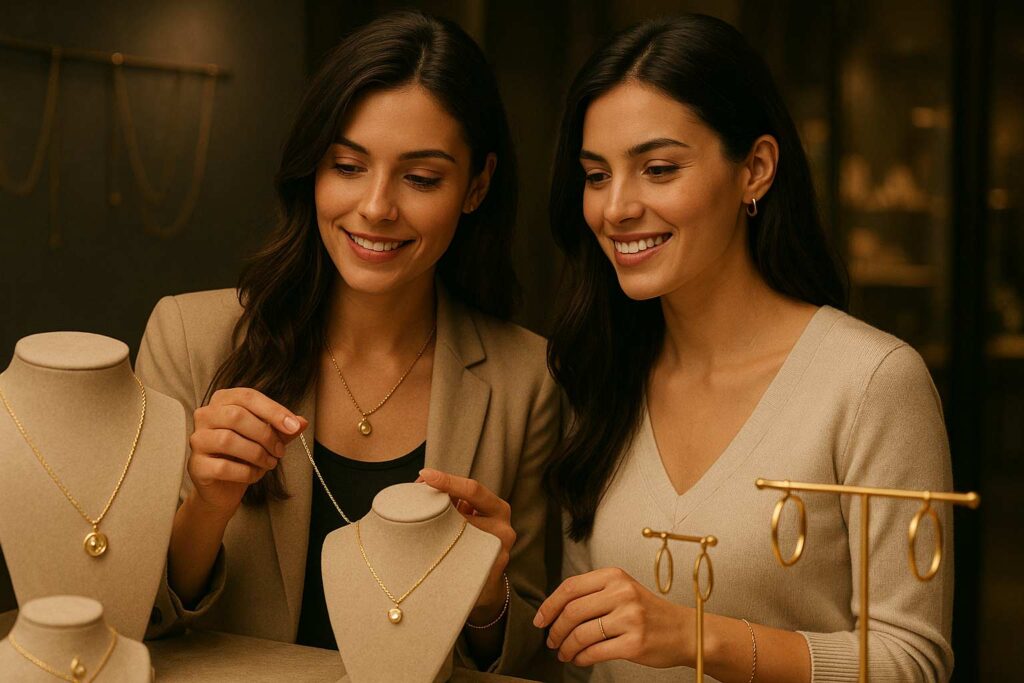 انواع زیورآلات زنانه ارزان